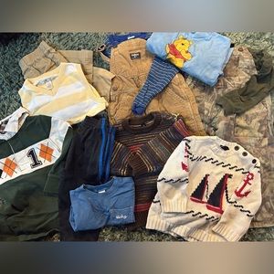 12 piece Toddler Boys Clothing 2T
